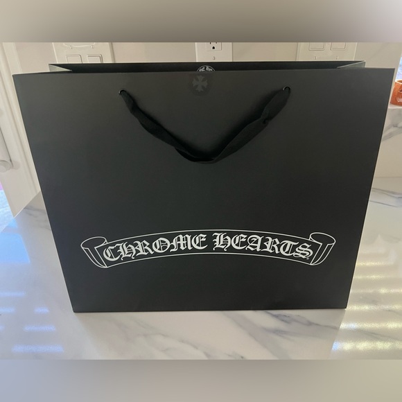 Chrome Hearts Large Black Gift Bag - Picture 7 of 9